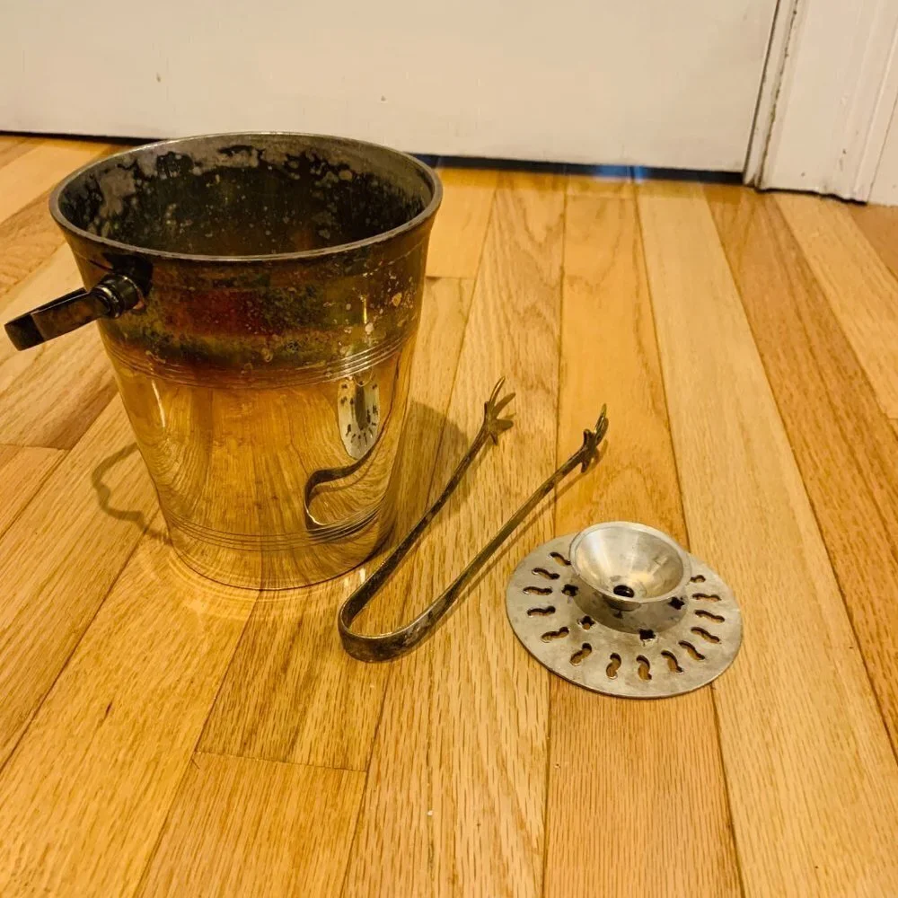 Vintage Lappas Silverplate Ice Bucket Small